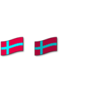 download Sweden Flag clipart image with 135 hue color