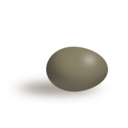 download Brown Egg clipart image with 45 hue color