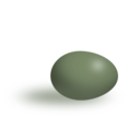 download Brown Egg clipart image with 90 hue color