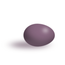 download Brown Egg clipart image with 315 hue color