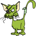 download Fighting Cat clipart image with 45 hue color