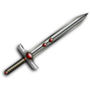 download Jeweled Sword clipart image with 0 hue color