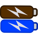 download Battery Icon 2 clipart image with 225 hue color