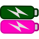 download Battery Icon 2 clipart image with 315 hue color