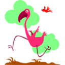 download Run Birdie Run clipart image with 315 hue color