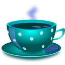 download Cup Of Tea clipart image with 180 hue color