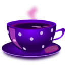 download Cup Of Tea clipart image with 270 hue color