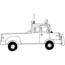 download Truck clipart image with 315 hue color