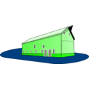 download Barn clipart image with 90 hue color