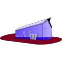 download Barn clipart image with 225 hue color