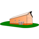 download Barn clipart image with 0 hue color