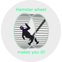 download Hamster Wheel clipart image with 270 hue color