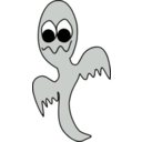 download Gray Ghost clipart image with 90 hue color