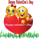 Happy Valentine Smiley Emoticon