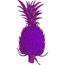 download Pineapple clipart image with 225 hue color