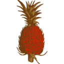 download Pineapple clipart image with 315 hue color