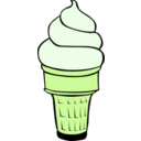 download Fast Food Desserts Ice Cream Cones Soft Serve clipart image with 45 hue color