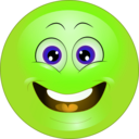 download Yellow Surprised Smiley Emoticon clipart image with 45 hue color