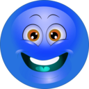 download Yellow Surprised Smiley Emoticon clipart image with 180 hue color
