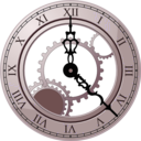 download Roman Clock clipart image with 135 hue color