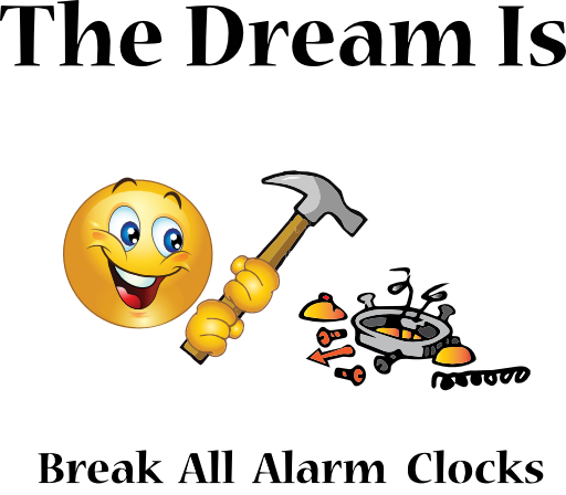 Break Alarm Clock Dream Smiley Emoticon