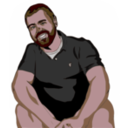 download Guy Hanging Out clipart image with 0 hue color