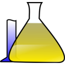 download Chemical Science Experiment clipart image with 180 hue color