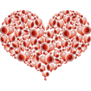 download Heart Of Hearts clipart image with 45 hue color
