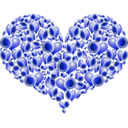 download Heart Of Hearts clipart image with 270 hue color