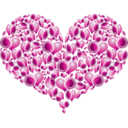 download Heart Of Hearts clipart image with 0 hue color