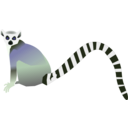download Lemur Lemurien clipart image with 225 hue color