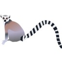 download Lemur Lemurien clipart image with 0 hue color