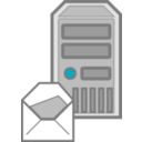 download Server Emails clipart image with 180 hue color