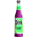 download Beer Bottle clipart image with 270 hue color