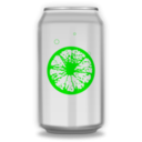 download Orange Soda Can clipart image with 90 hue color