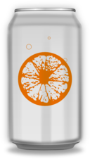 Orange Soda Can