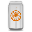 download Orange Soda Can clipart image with 0 hue color