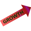 download Growth Chart clipart image with 225 hue color