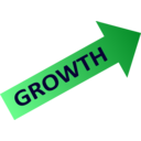 download Growth Chart clipart image with 0 hue color