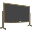 download Blackboard With Stand clipart image with 0 hue color