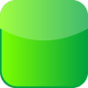 download Icon Green clipart image with 0 hue color
