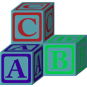 download Abc Blocks Petri Lummema 01 clipart image with 135 hue color