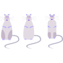 download Rat clipart image with 270 hue color
