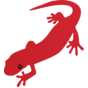 download Salamander clipart image with 0 hue color