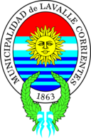 Escudo De La Municipalidad De Lavalle Corrientes Argentina