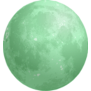 download Luna clipart image with 90 hue color