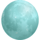 download Luna clipart image with 135 hue color