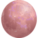 download Luna clipart image with 315 hue color