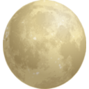 download Luna clipart image with 0 hue color