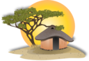 African Hut